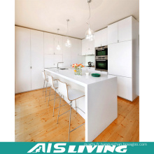 Mobilier de meuble de cuisine en PVC blanc en MDF (AIS-K006)